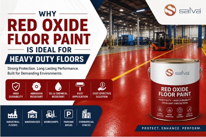 Why Red Oxide Floor Paint Is Ideal for Heavy Duty Floors Why Red Oxide Floor Paint Is Ideal for Heavy Duty Floors