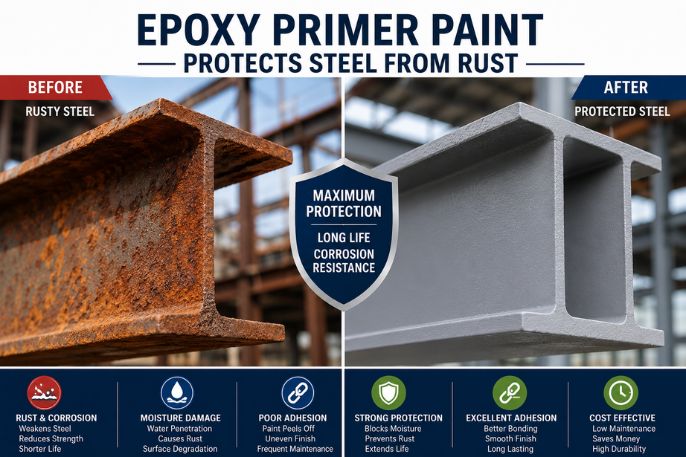 Epoxy Primer Paint Offers Better Surface Protection